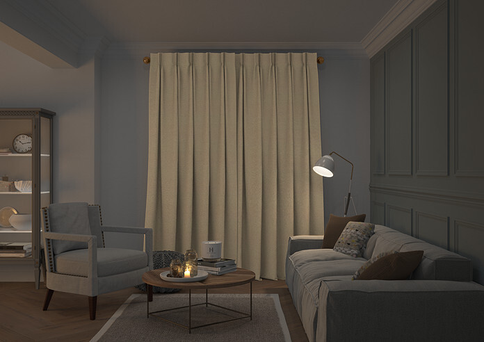 Nova, Oatmeal - Made to Measure Curtains - Image 7